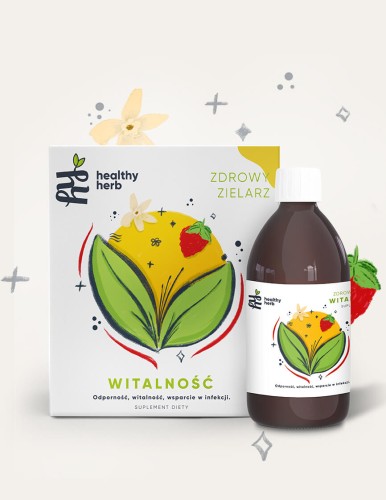 Przejdź do produktu Zioła na przemęczenie i wzmocnienie ZDROWY ZIELARZ WITALNOŚĆ
