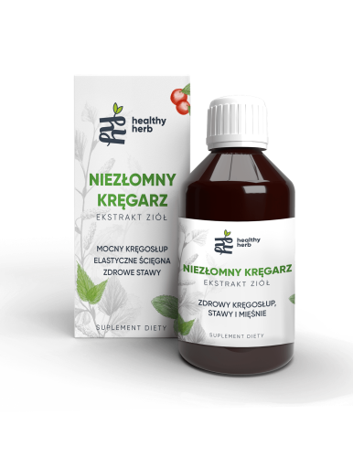 Przejdź do produktu NIEZŁOMNY KRĘGARZ - Zioła na kręgosłup