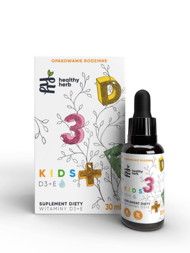 Przejdź do produktu Witamina D3 + E dla dzieci w kroplach 30 ml
