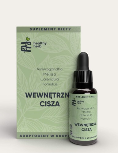 Przejdź do produktu Ashwagandha - Withania somnifera, Melisa lekarska, Nagietek lekarski, Szyszki chmielu - WEWNĘTRZNA CISZA