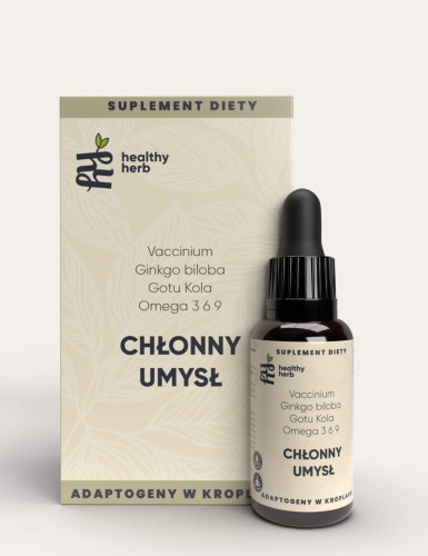 Przejdź do produktu Gotu kola, Borówka czarna, Ginkgo biloba, Kwasy Omega-3 6 9 - CHŁONNY UMYSŁ