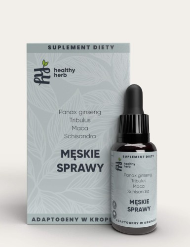 Przejdź do produktu Panax ginseng, Tribulus terrestris, Schisandra chinensis, Maca - MĘSKIE SPRAWY