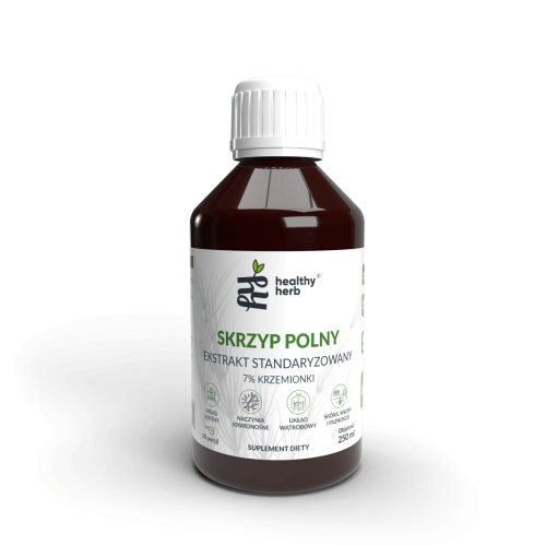 Przejdź do produktu Skrzyp polny ekstrakt standaryzowany 70mg krzemionki w porcji - 250ml
