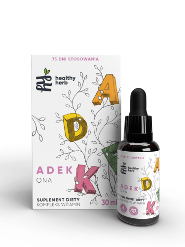 Przejdź do produktu ADEK ONA witaminy w kroplach dla kobiet 30 ml