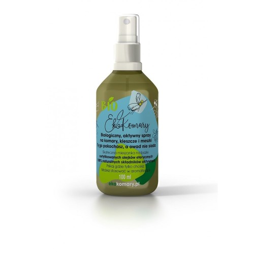 Przejdź do produktu LOV ORGANIC EkoKomary - Aktywny spray zapachowy na Komary, Kleszcze i Meszki (100 ml)