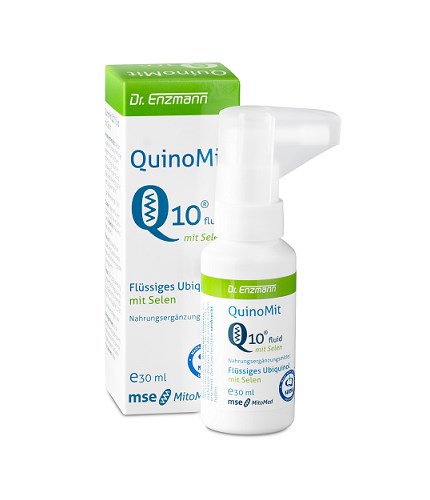 Przejdź do produktu DR. ENZMANN MSE QuinoMit Q10 fluid z selenem (30 ml)