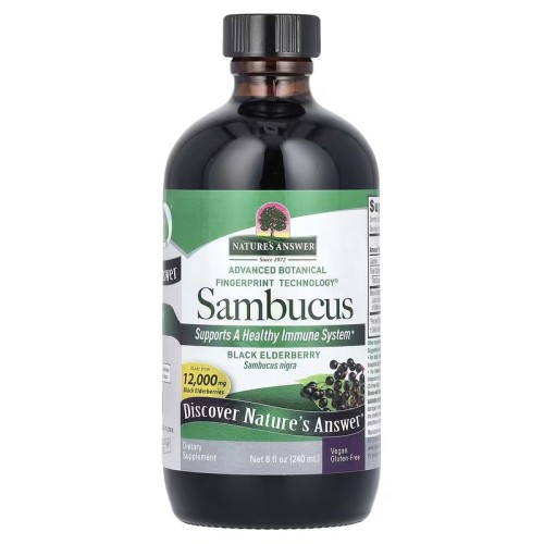Przejdź do produktu NATURE'S ANSWER Sambucus (240 ml)