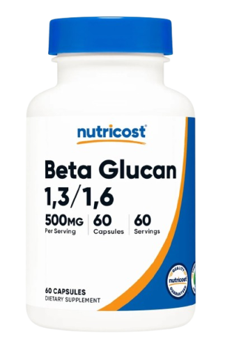 Przejdź do produktu NUTRICOST Beta Glucan - Beta-glukan 1,3/1,6 (60 kaps.)