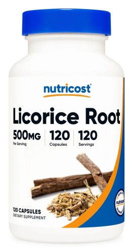 Przejdź do produktu NUTRICOST Licorice Root 500 mg - Korzeń lukrecji (120 kaps.)