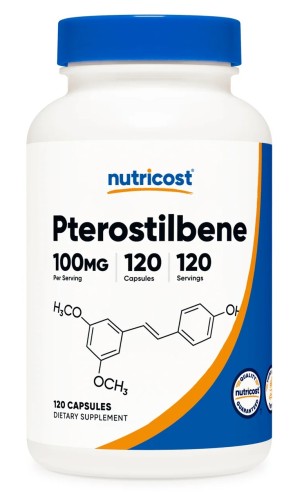 Przejdź do produktu NUTRICOST Pterostilbene 100 mg - Pterostilben (120 kaps.)