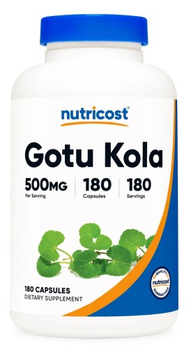 Przejdź do produktu NUTRICOST Gotu Kola - Ekstrakt z gotu kola 500 mg (180 kaps.)