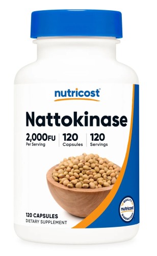 Przejdź do produktu NUTRICOST Nattokinase 2,000 FU - Nattokinaza (120 kaps.)