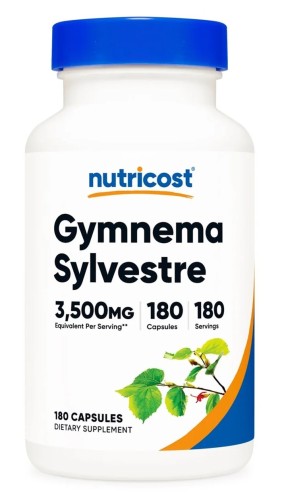Przejdź do produktu NUTRICOST Gymnema Sylvestre Extract (180 kaps.)
