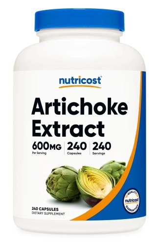 Przejdź do produktu NUTRICOST Artichoke Extract - Ekstrakt z karczocha (240 kaps.)