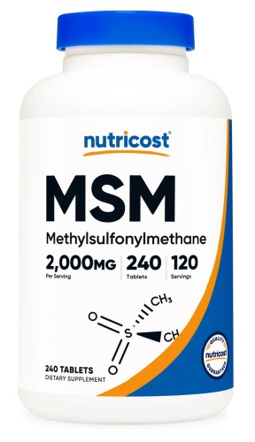 Przejdź do produktu NUTRICOST MSM 1000 mg - Metylosulfonylometan (240 tabl.)