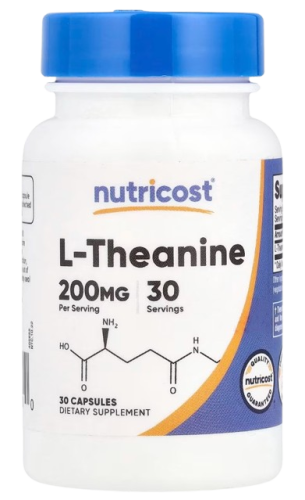 Przejdź do produktu NUTRICOST L-Theanine 200 mg - L-teanina (30 kaps.)