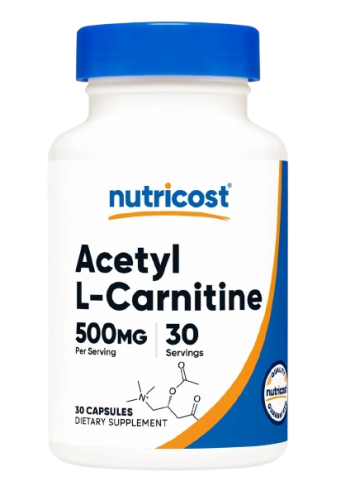 Przejdź do produktu NUTRICOST Acetyl L-Carnitine - Acetyl-L-karnityna 500 mg (30 kaps.)