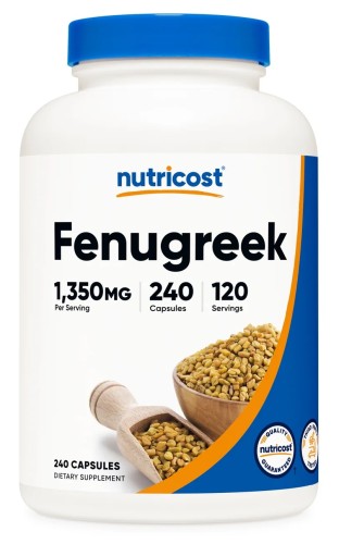 Przejdź do produktu NUTRICOST Fenugreek - Kozieradka (240 kaps.)