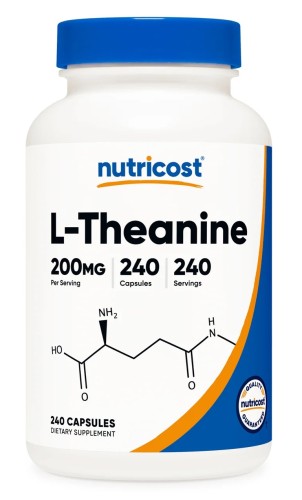 Przejdź do produktu NUTRICOST L-Theanine 200 mg - L-teanina (240 kaps.)