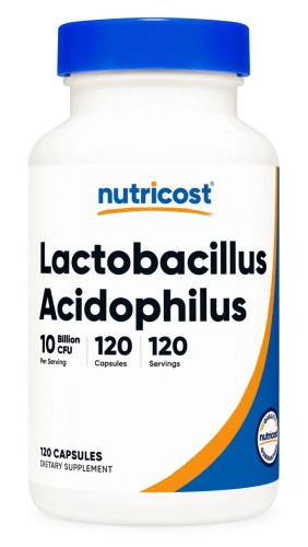 Przejdź do produktu NUTRICOST Lactobacillus Acidophilus 10 Billion CFU (120 kaps.)