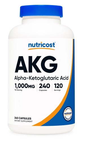 Przejdź do produktu NUTRICOST AKG - Kwas alfa ketoglutarowy (240 kaps.)