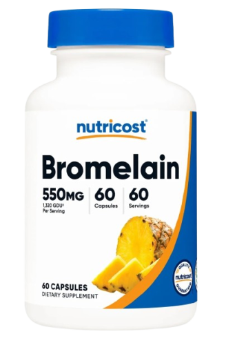 Przejdź do produktu NUTRICOST Bromelain 550 mg - Bromelaina (60 kaps.)
