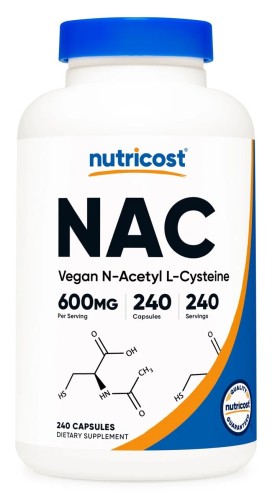 Przejdź do produktu NUTRICOST NAC N-Acetyl L-Cysteine (240 kaps.)