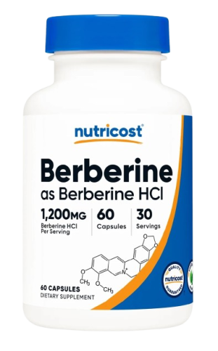 Przejdź do produktu NUTRICOST Berberine HCl 600 mg - Chlorowodorek berberyny (60 kaps.)