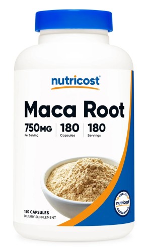 Przejdź do produktu NUTRICOST Maca Root 750 mg - Korzeń maca (180 kaps.)