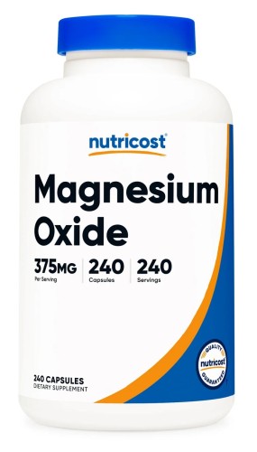 Przejdź do produktu NUTRICOST Magnesium Oxide 210 mg - Tlenek magnezu (240 kaps.)