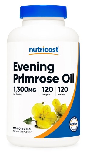 Przejdź do produktu NUTRICOST Evening Primrose Oil 1300 mg - Olej z wiesiołka (120 kaps.)