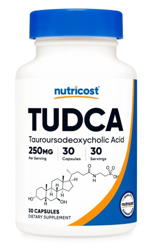 Przejdź do produktu NUTRICOST TUDCA 250 mg - Kwas tauroursodeoksycholowy (30 kaps.)