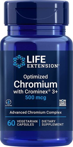 Przejdź do produktu LIFE EXTENSION Optimized Chromium with Crominex 3+ (60 kaps.)