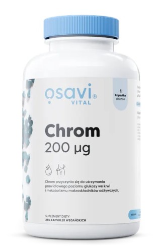 Przejdź do produktu OSAVI Chrom 200 mcg (250 kaps.)
