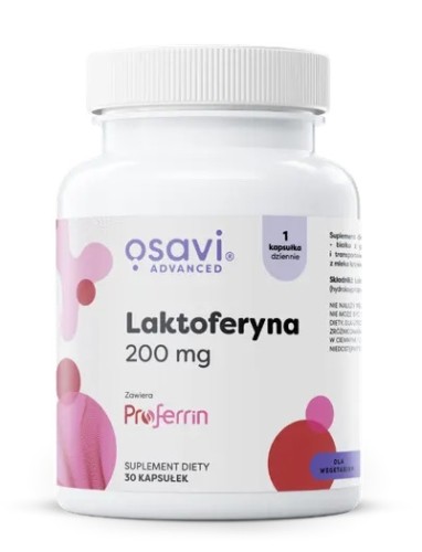 Przejdź do produktu OSAVI Laktoferyna 200 mg (30 kaps.)