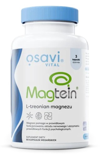 Przejdź do produktu OSAVI Magtein L-treonian magnezu (90 kaps.)
