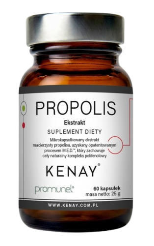 Przejdź do produktu KENAY Propolis - ekstrakt (60 kaps.)