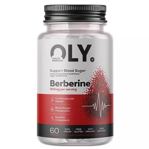Przejdź do produktu OLY Berberine - Chlorowodorek Berberyny 500 mg (60 kaps.)