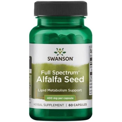 Przejdź do produktu SWANSON Full Spectrum Alfalfa 400 mg (60 kaps.)