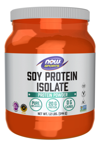 Przejdź do produktu NOW FOODS Soy Protein Unflavored - Izolat Białka Sojowego (smak naturalny) (544 g)