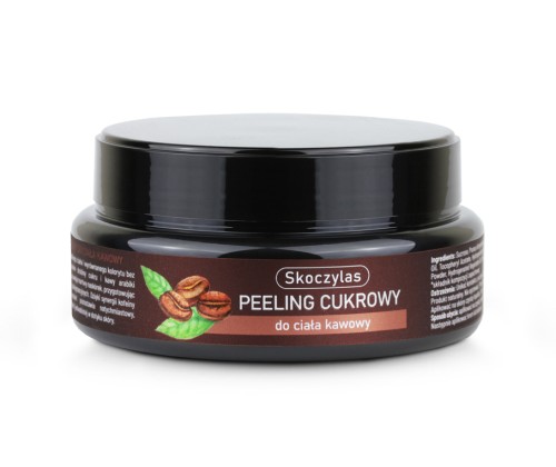 Przejdź do produktu PEELING cukrowy do ciała kawowy - 200 ml