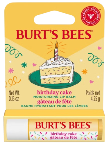 Przejdź do produktu BURT'S BEES Birthday Cake Lip Balm - Balsam do ust z woskiem pszczelim Tort urodzinowy (4,25 g)