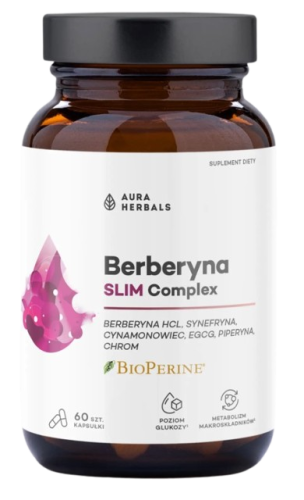 Przejdź do produktu AURA HERBALS Berberyna Slim Complex (60 kaps.)