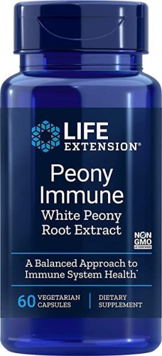 Przejdź do produktu LIFE EXTENSION Peony Immune - Ekstrakt z Białej Piwonii (60 kaps.)