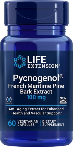 Przejdź do produktu LIFE EXTENSION Pycnogenol French Maritime Pine Bark Extract 100 mg (60 kaps.)